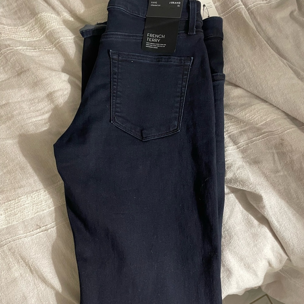 Straight fit J Brand Kane jeans never worn. I purchased the wrong size.